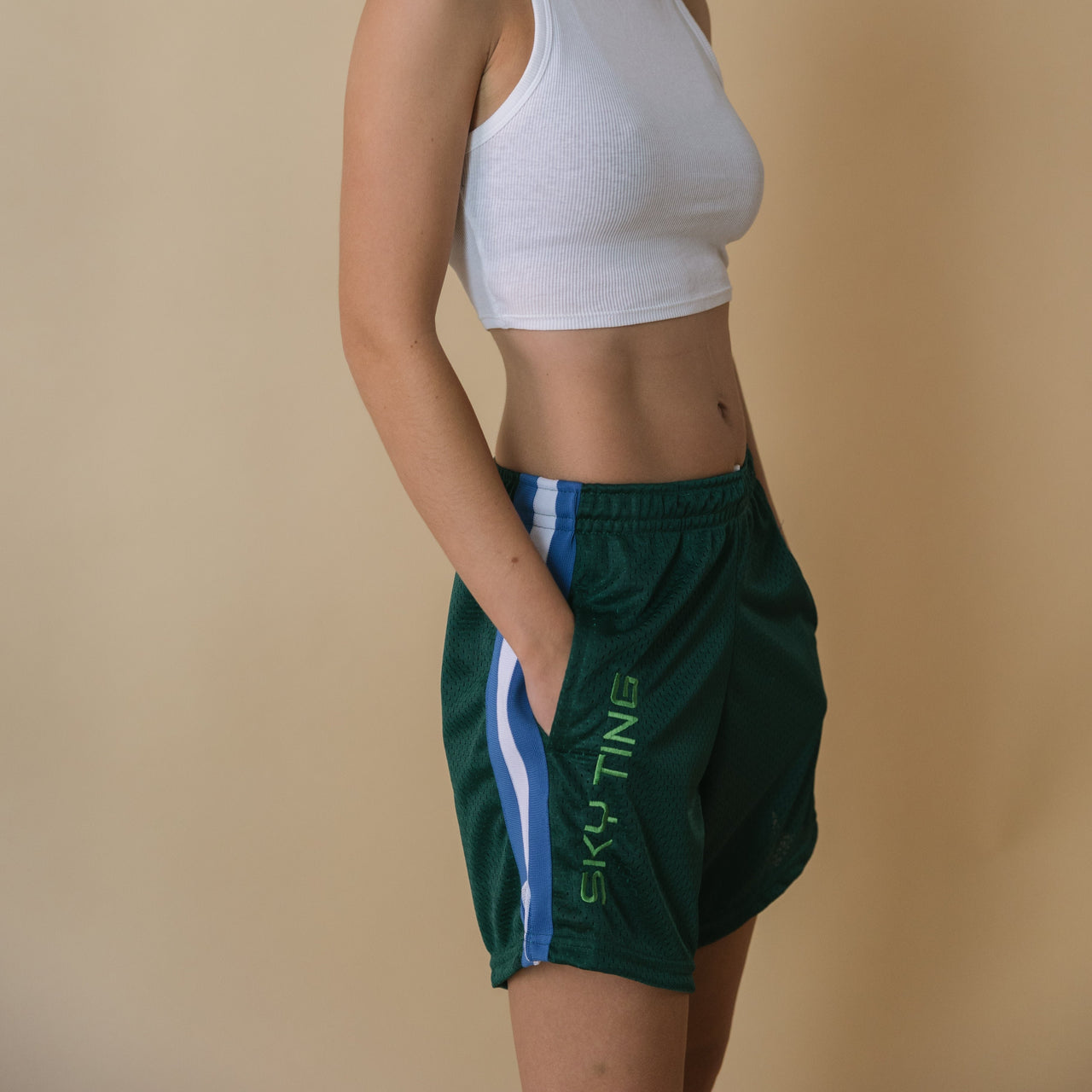 LAX SHORTS - HUNTER GREEN