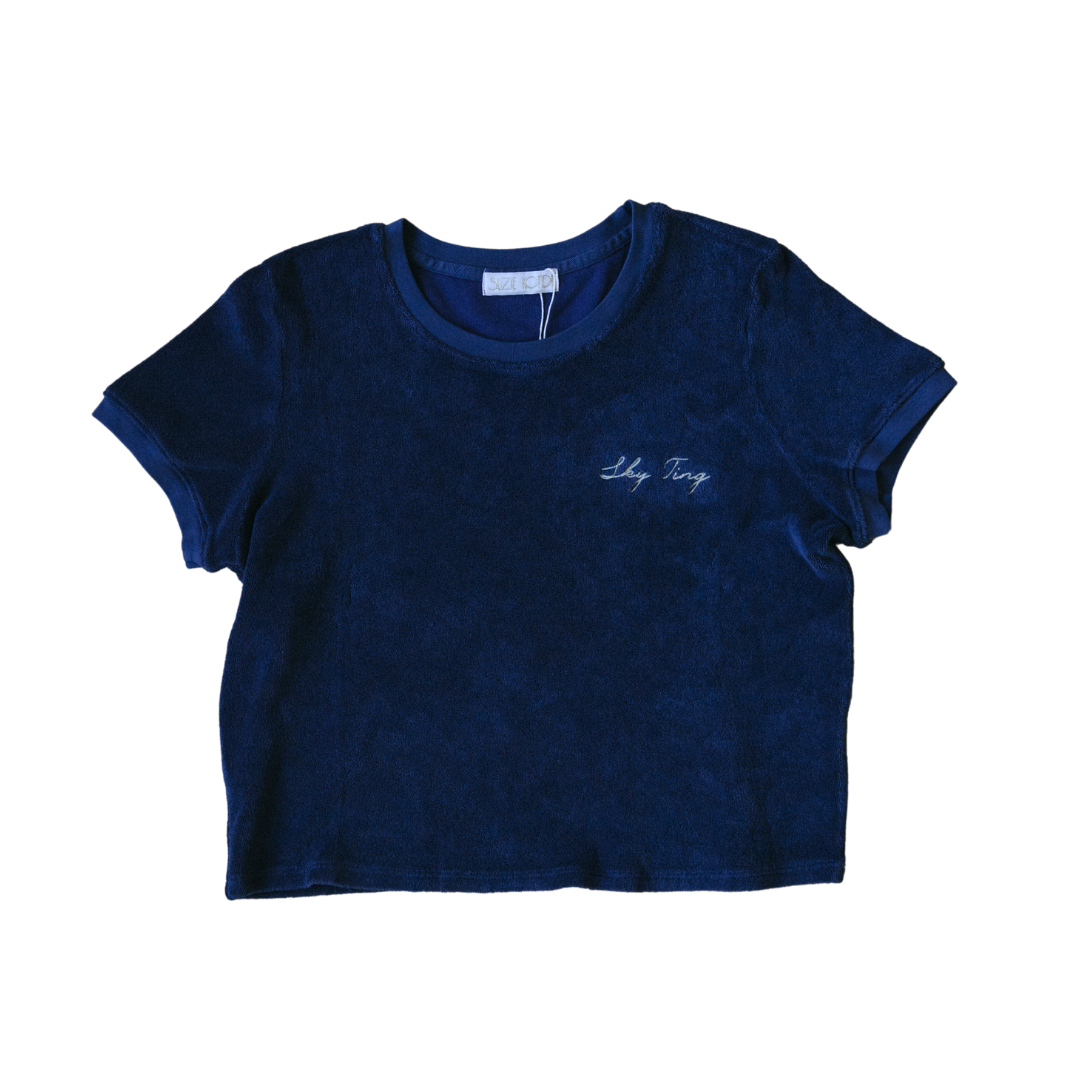 Suzie Kondi x SKY TING Tee in Terry