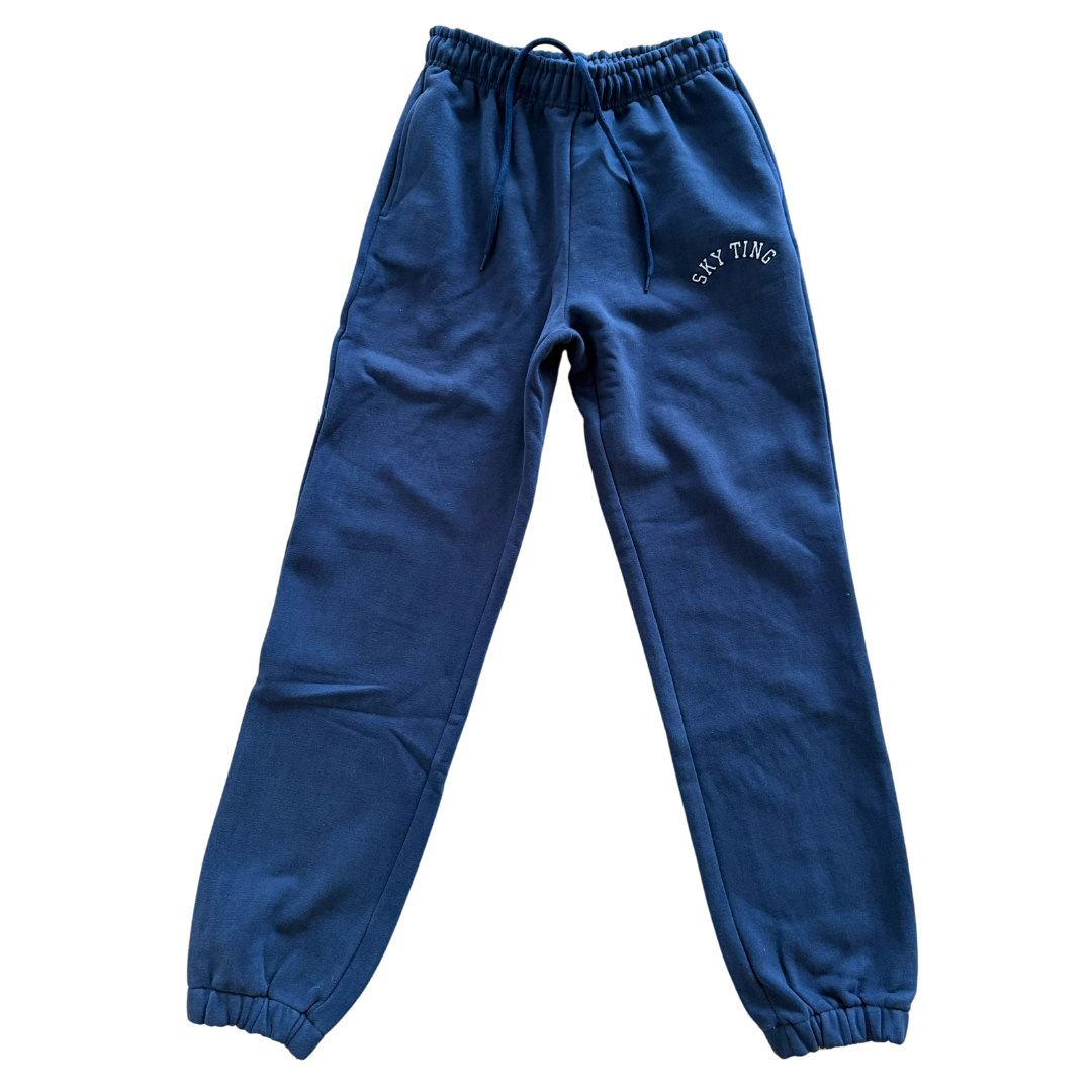 VARSITY SWEATPANTS - NAVY