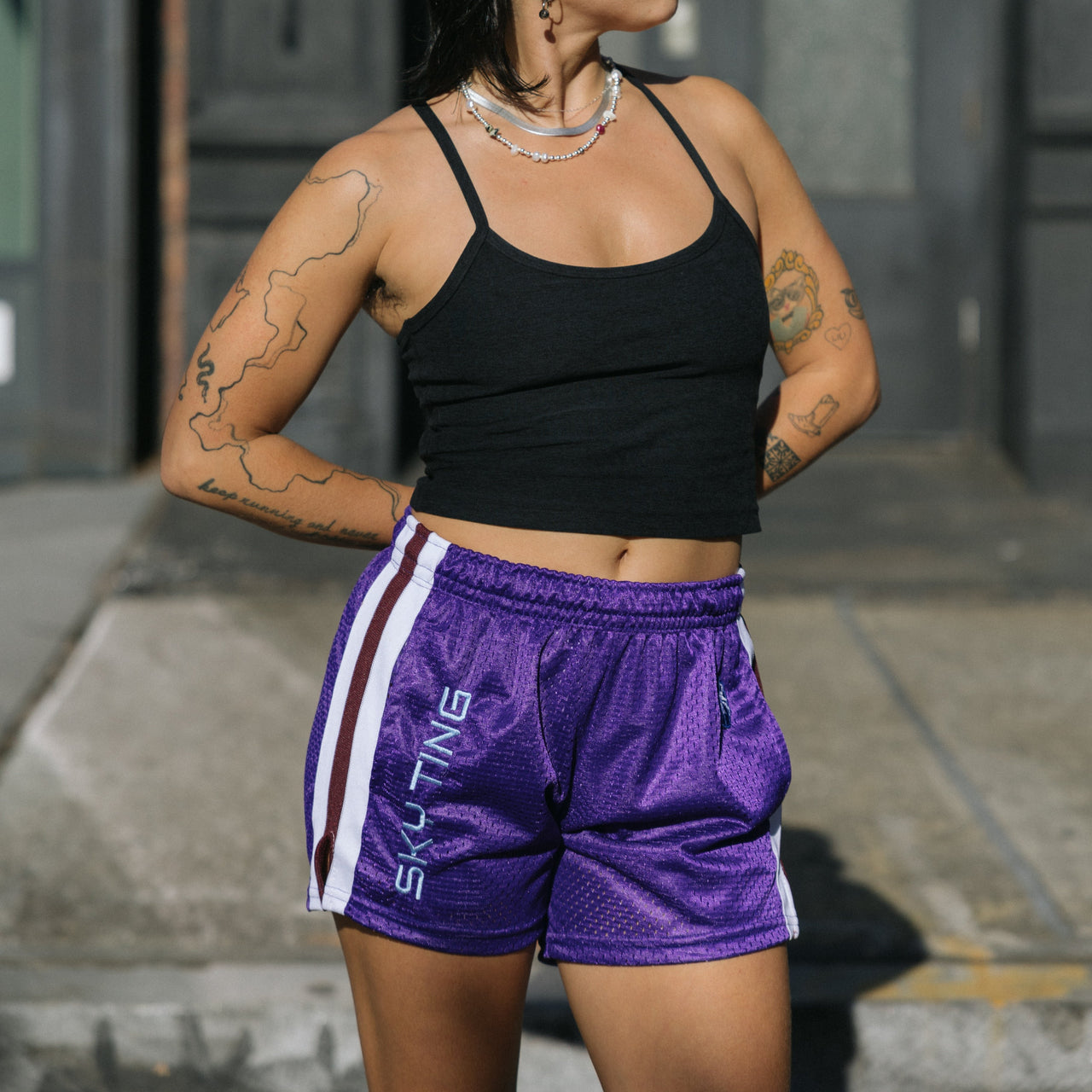 LAX SHORTS - PURPLE HAZE