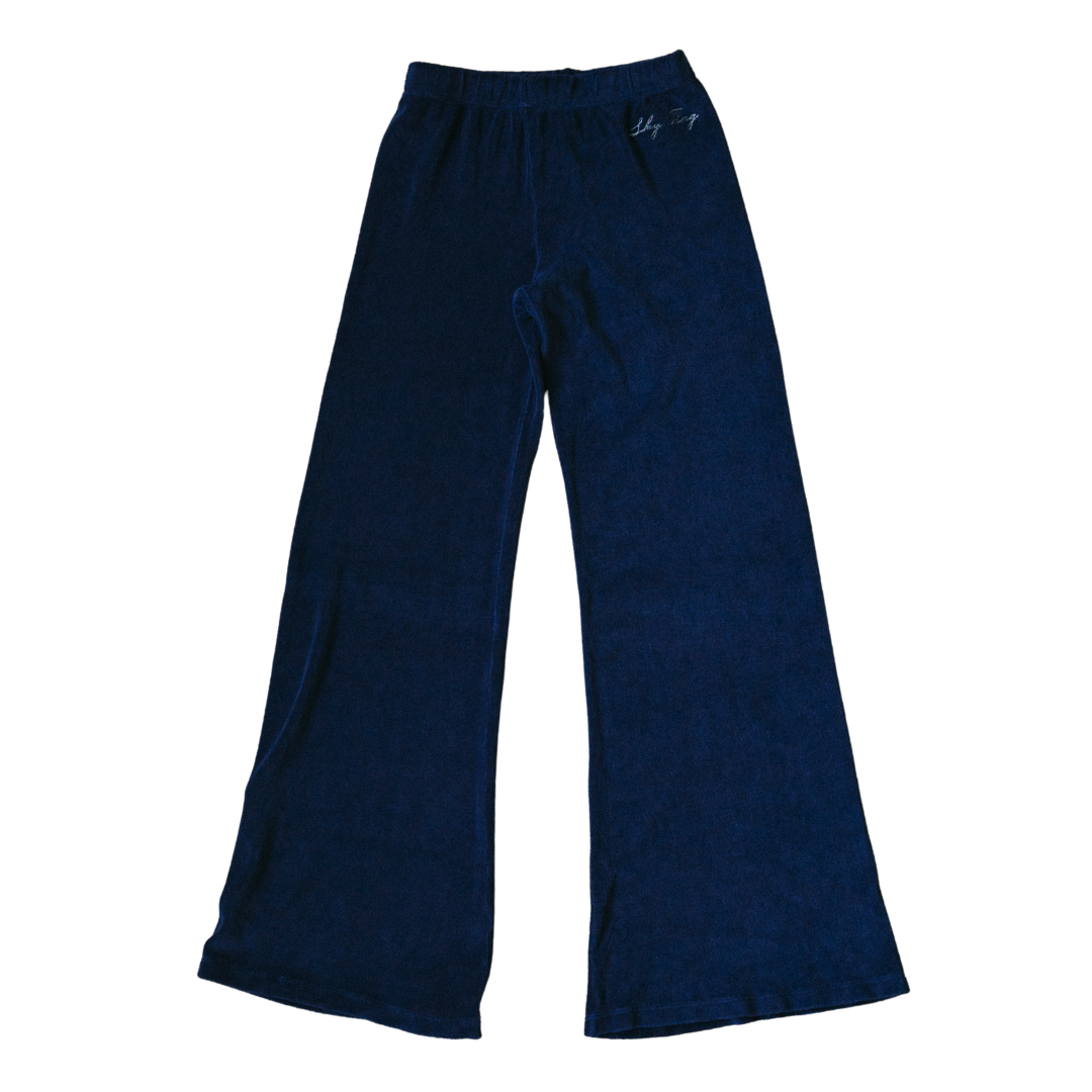 Suzie Kondi x SKY TING Flare Pants in Terry