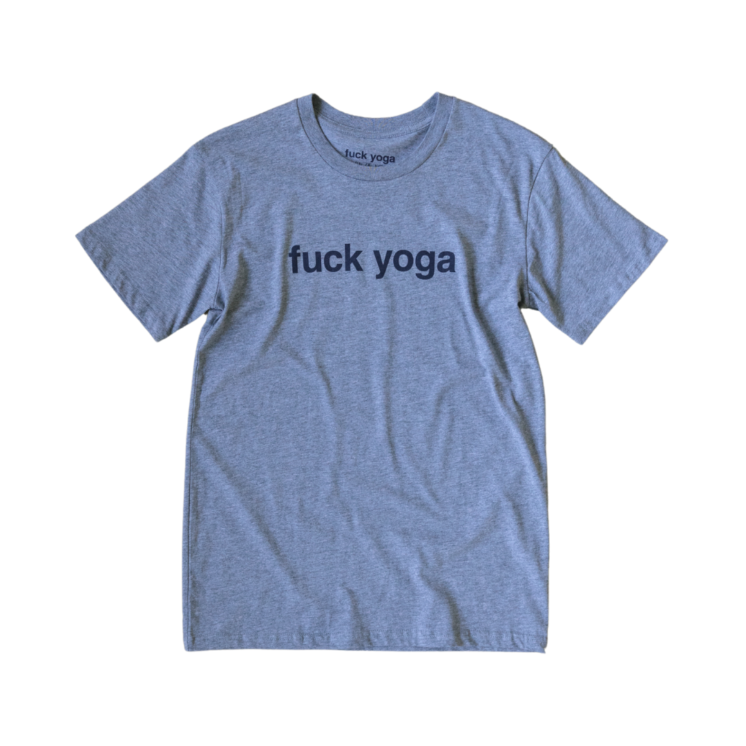 fuck yoga tee