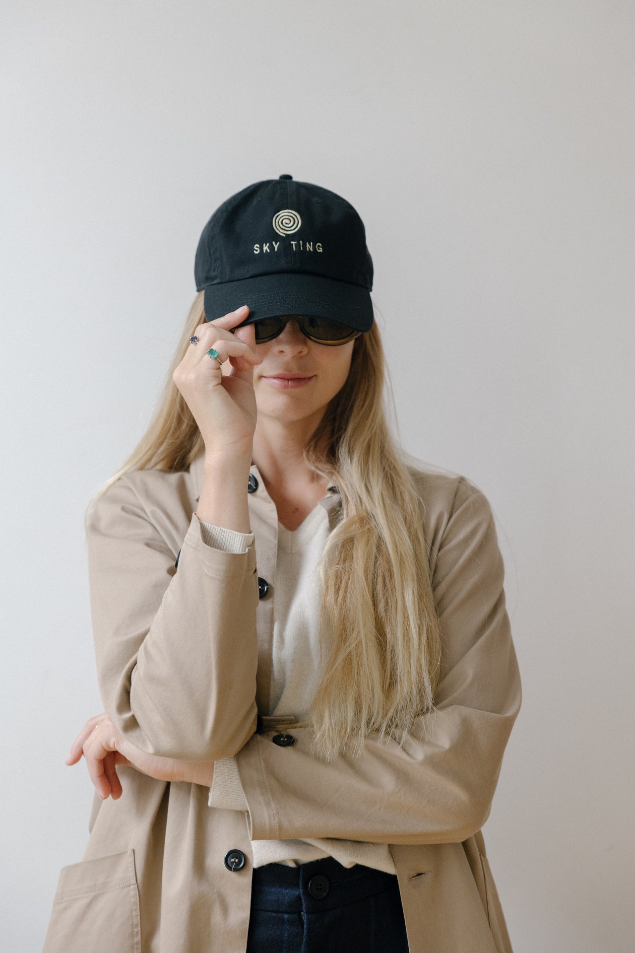 SKY TING CAP - BLACK