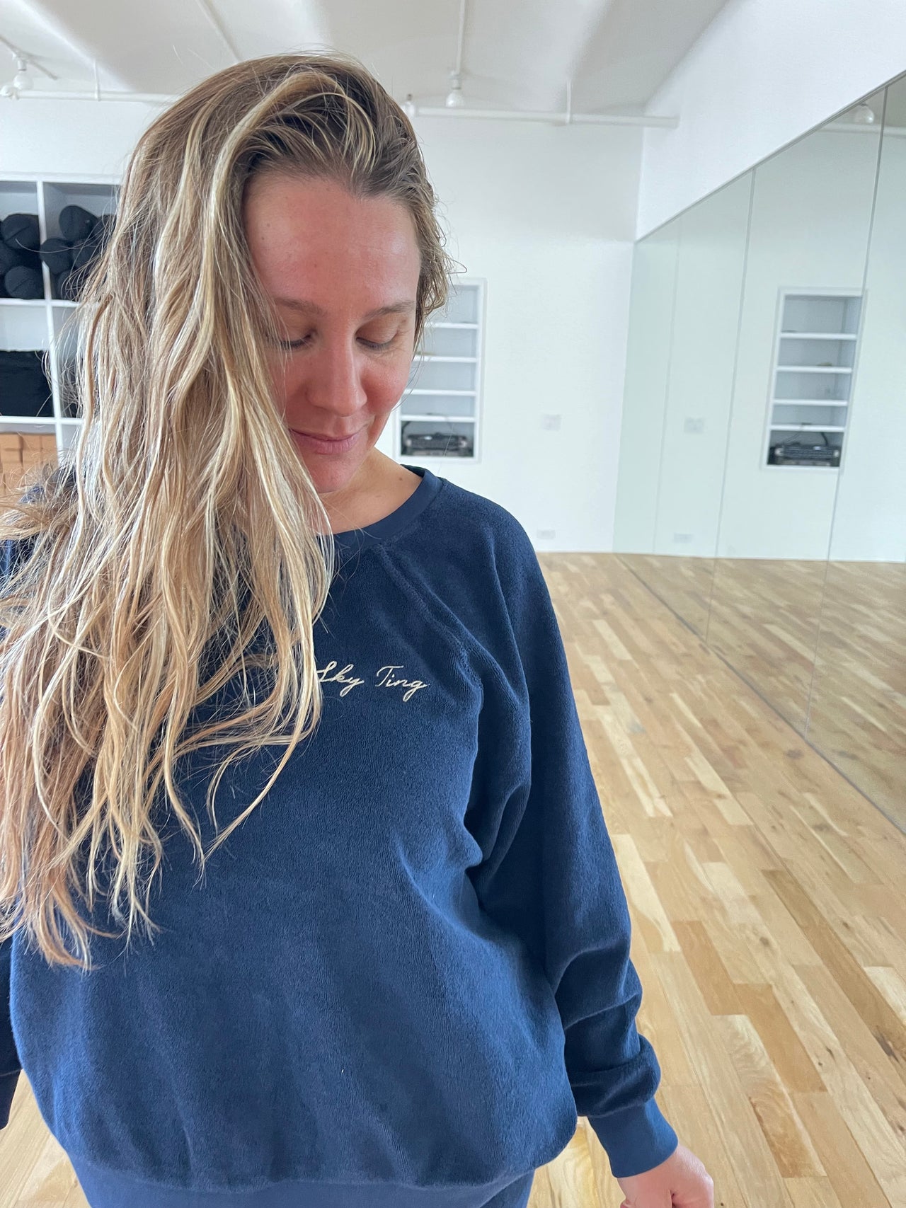 Suzie Kondi x SKY TING Sweatshirt in Terry