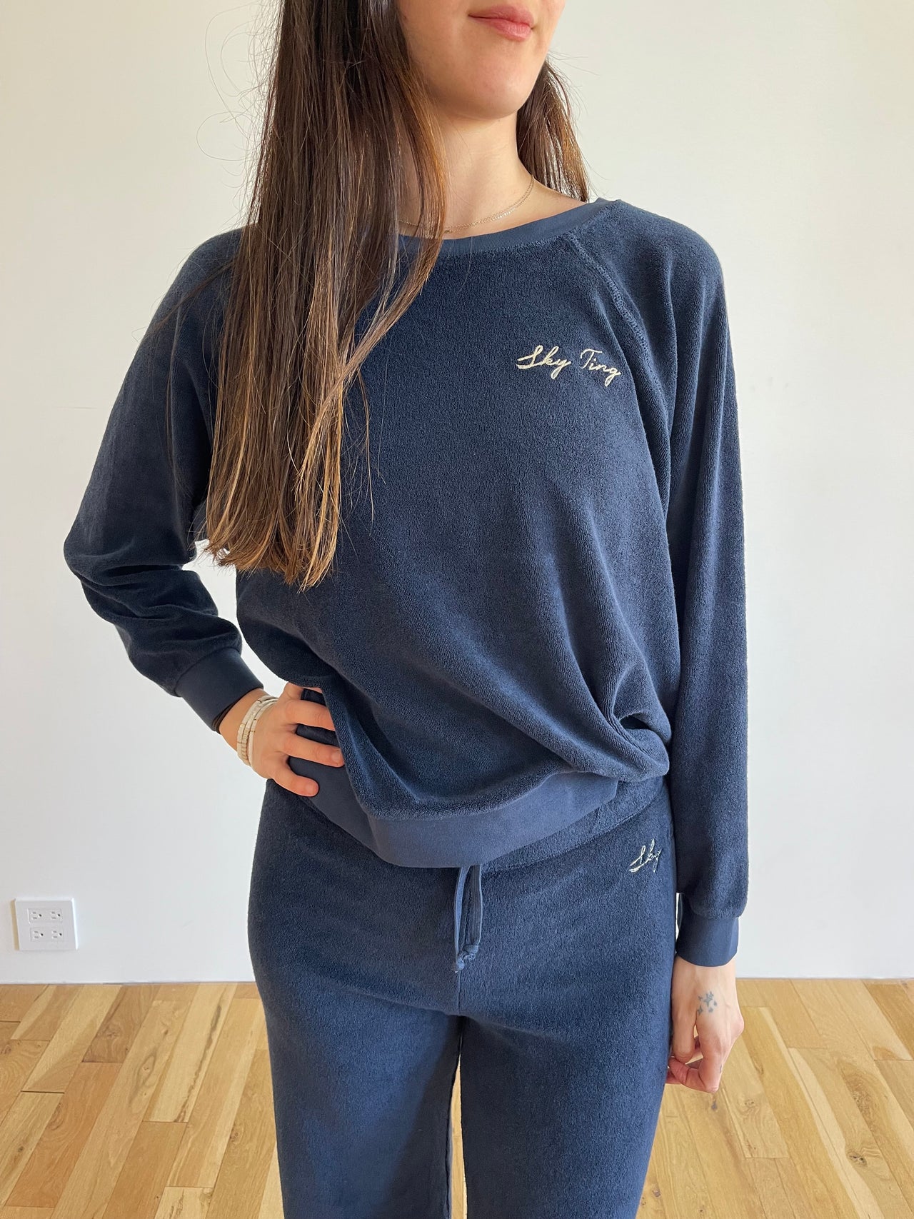 Suzie Kondi x SKY TING Sweatshirt in Terry
