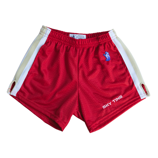 LAX SHORTS - Fire Engine Red