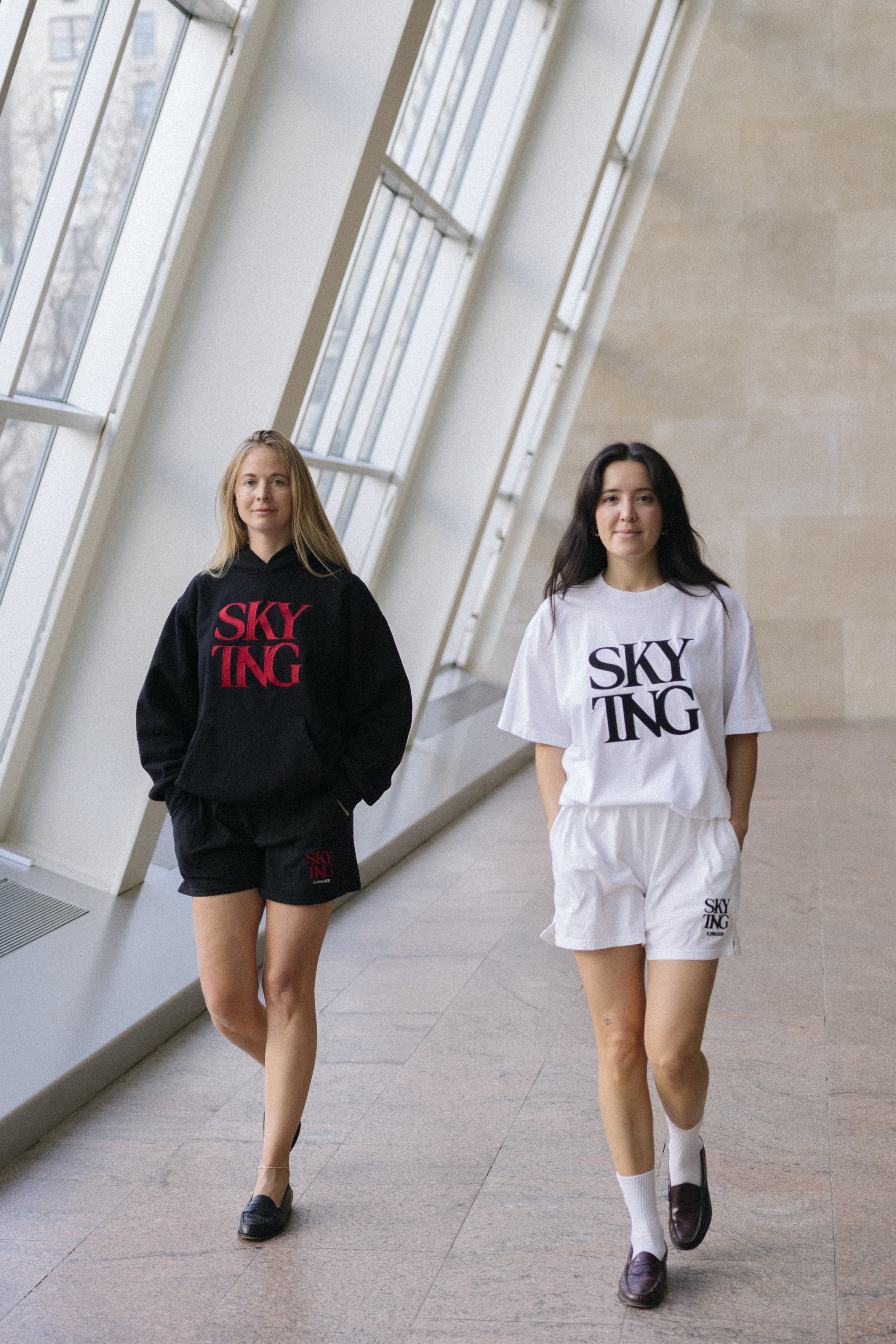 【関税込み】RHUDE 'Sky lounge' sweatshirt MUSEUM HOODIE – SKY TING