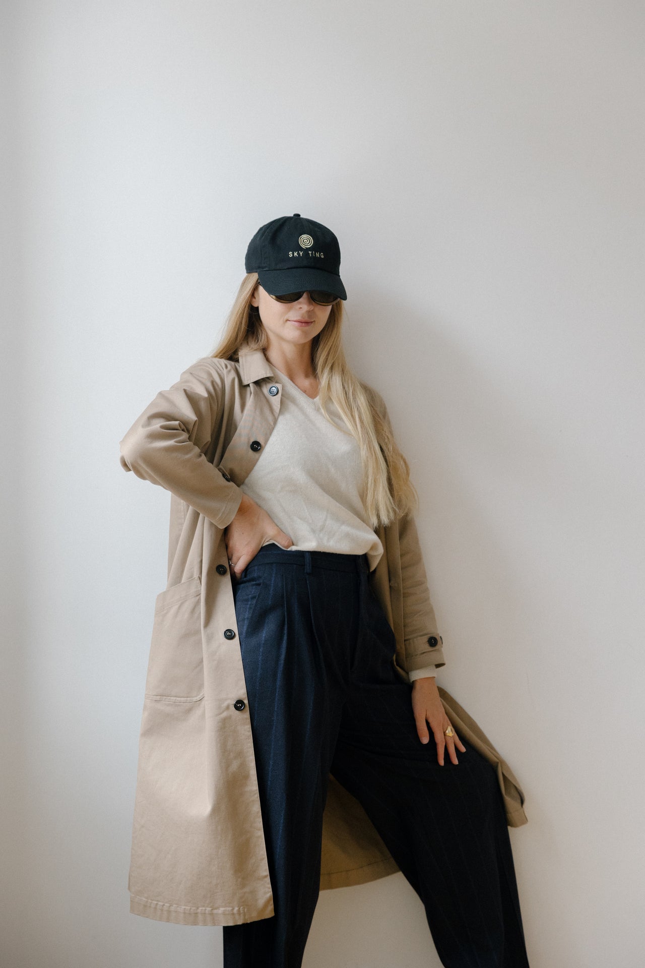 SKY TING CAP - BLACK