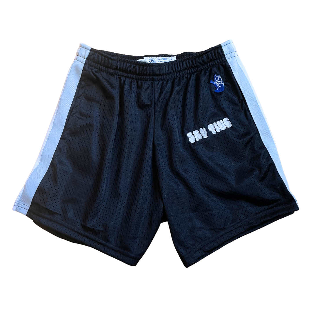 BLACK LAX SHORTS