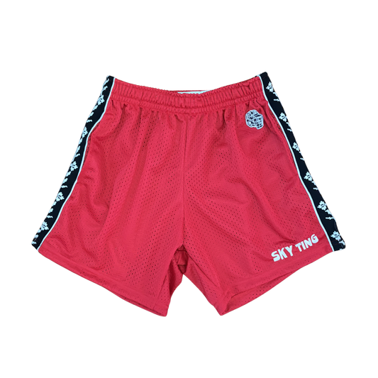 FLORAL FIRE ENGINE LAX SHORTS